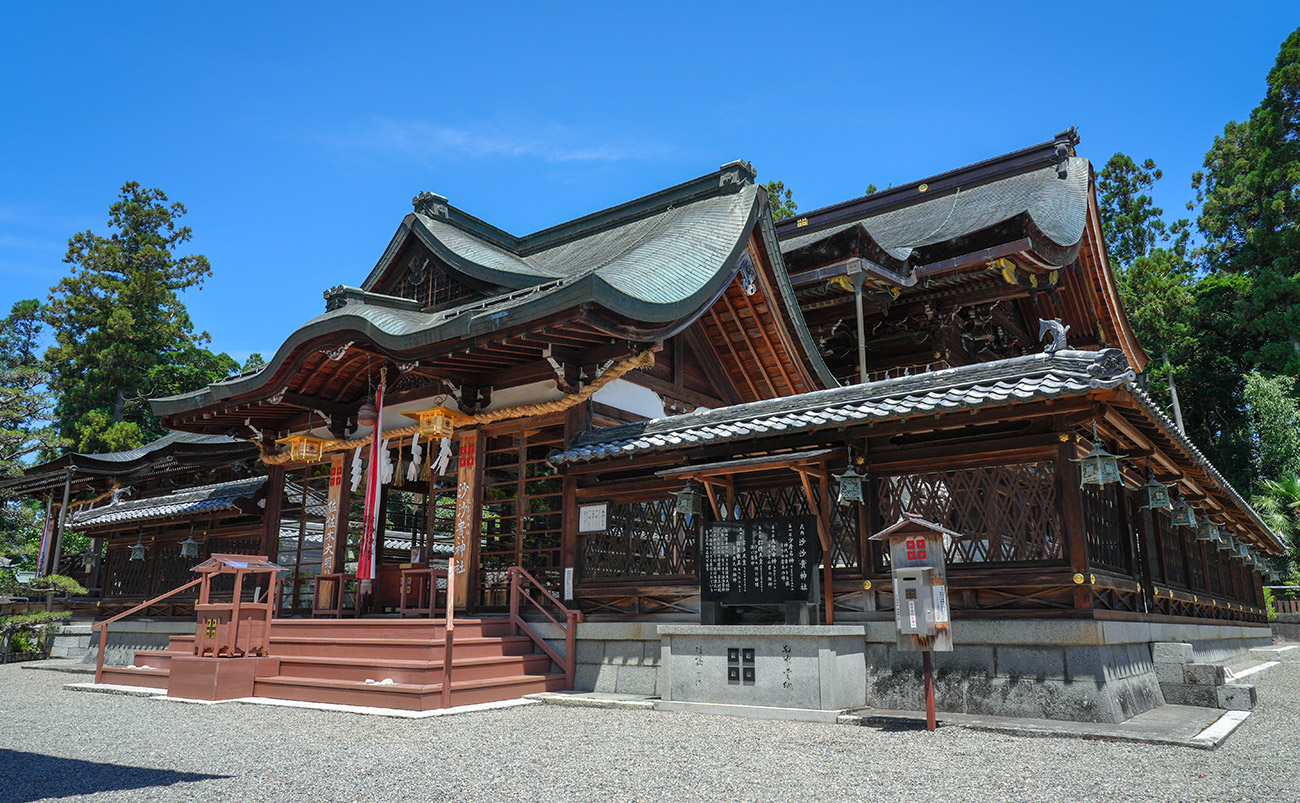 沙沙貴神社について