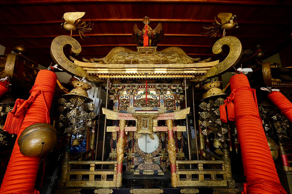 沙沙貴神社の神輿