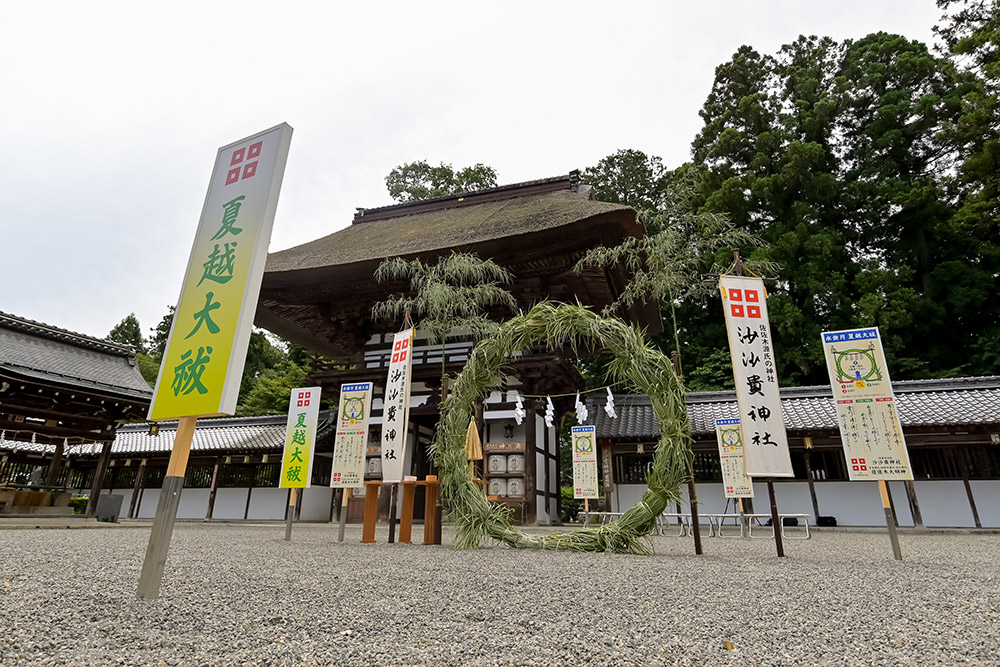 沙沙貴神社の夏越の大祓